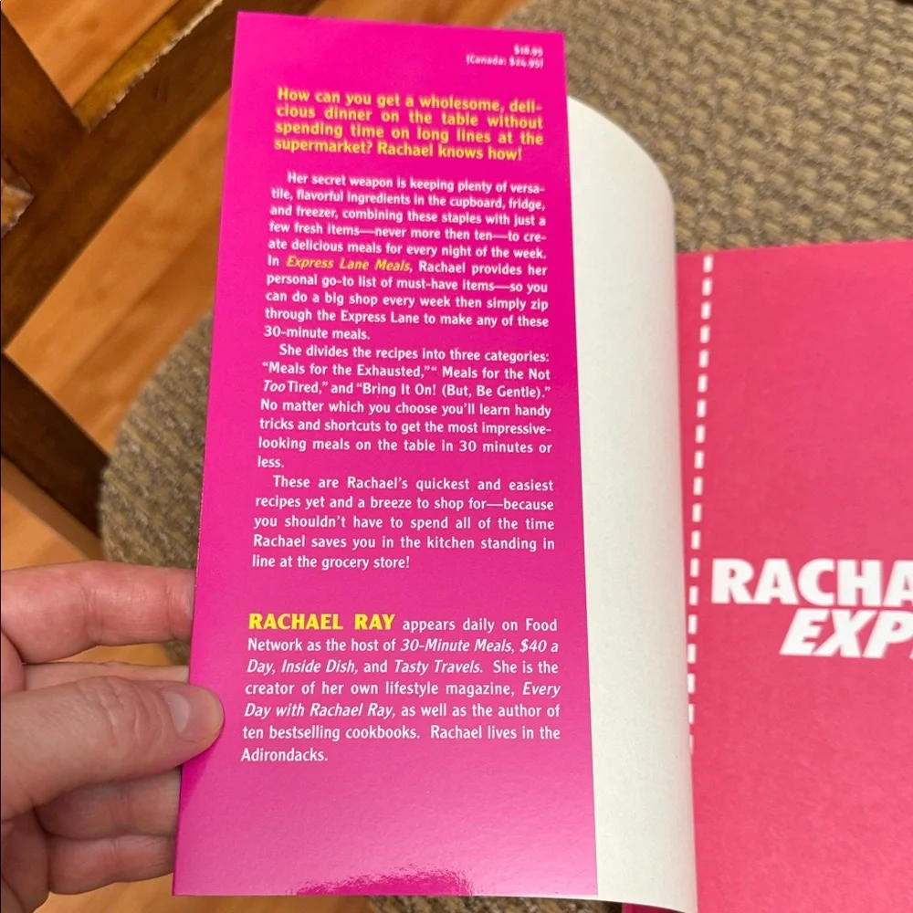 New Rachael Ray Express Lane Meals Cookbook 2006 - Picture 12 of 13